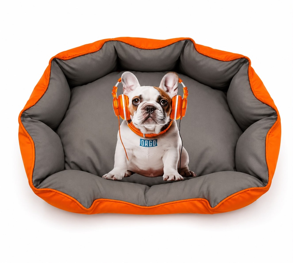 [2679] Accessories orgo Dog & Cats ORGO - POGO BED - For Dog & Cats - Octangonal  S Orange