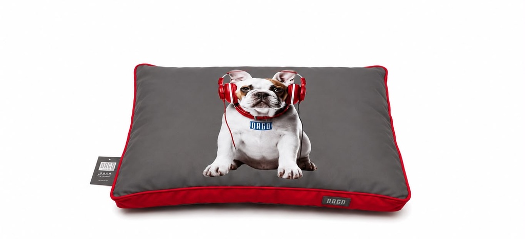 [2685] Accessories orgo Dog & Cats ORGO - POGO BED - For Dog & Cats - Rectangular S Red