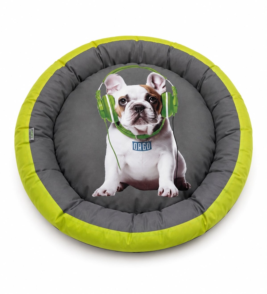 [2688] Accessories orgo Dog & Cats ORGO - POGO BED - For Dog & Cats - Round with curve Green S