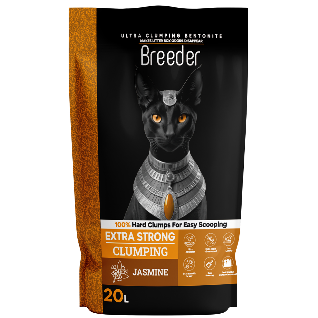 [2838] Cat litter Breeder CAT Brown Sand Clumping 25 L Jasmine