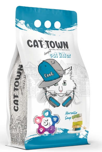 [2326] Cat litter Cattown CAT White Cat Litter Marseille Soap 5 L