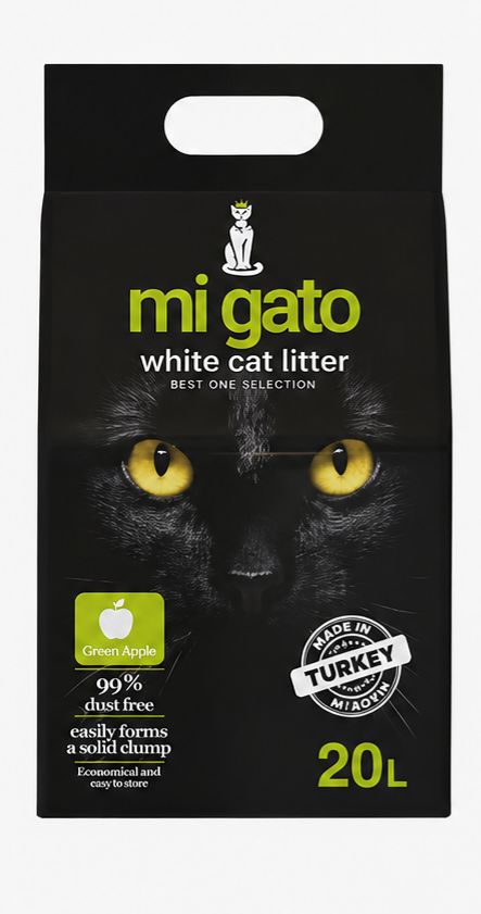 [1997] Cat litter Mi gato CAT White cat litter apple 20 L