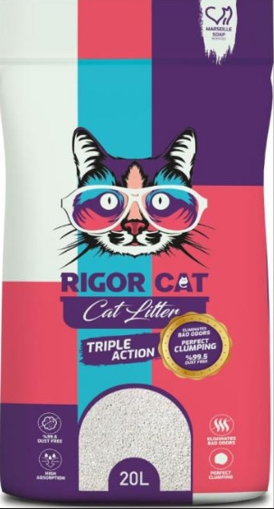 [2322] Cat litter Rigor CAT White Cat Litter Marseille Soap 20 L