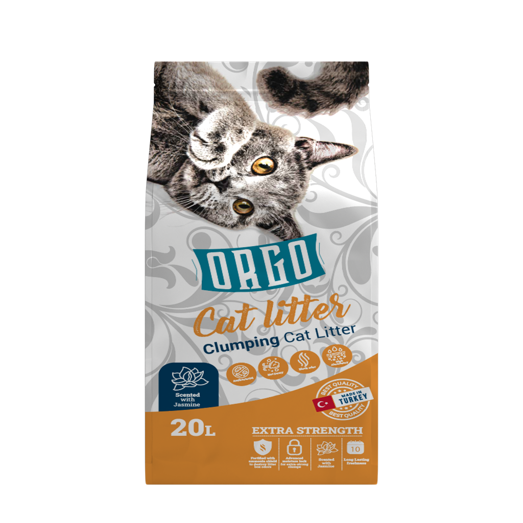 [2287] Cat litter orgo CAT White cat litter Jasmine 20 L