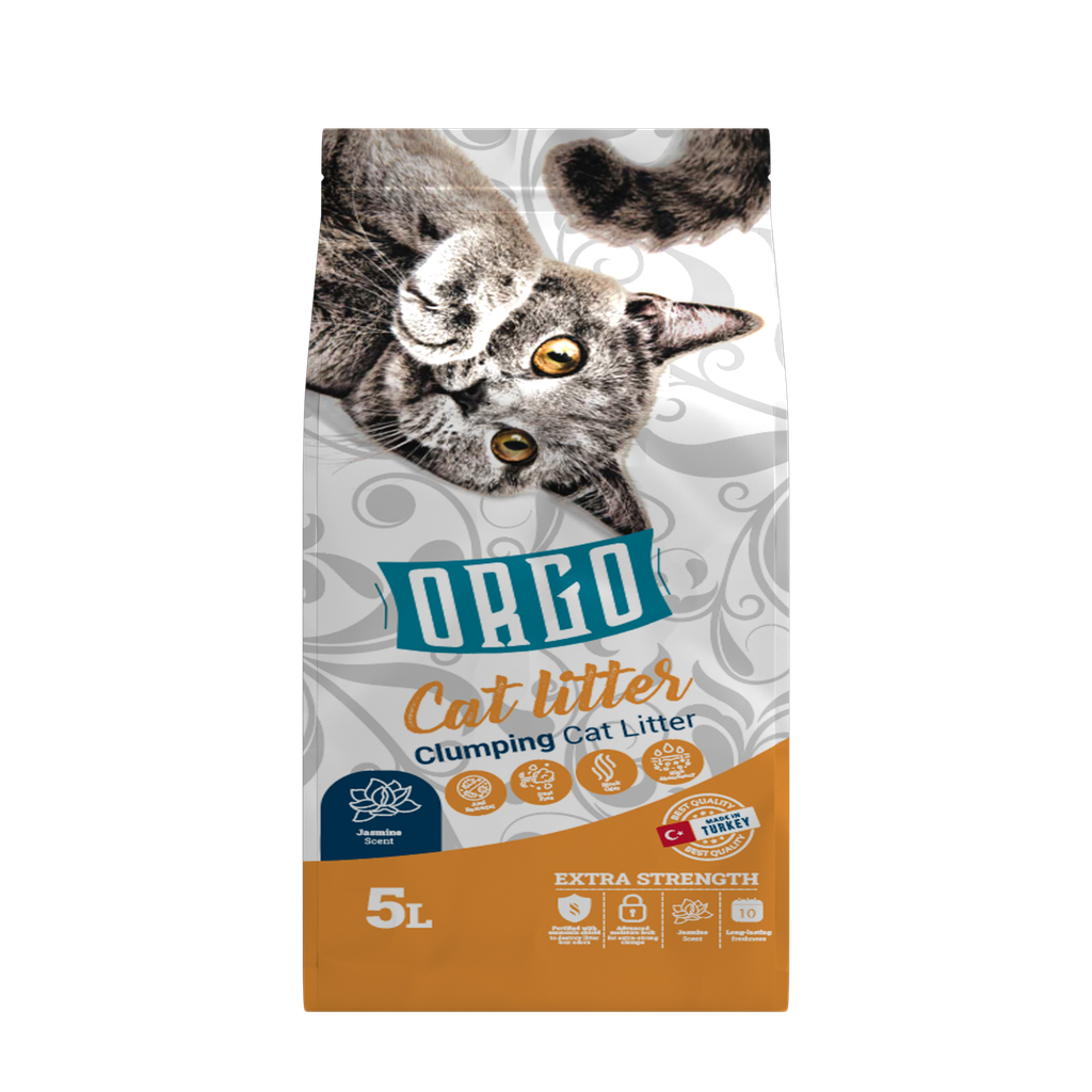 [2279] Cat litter orgo CAT White cat litter Jasmine 5 L