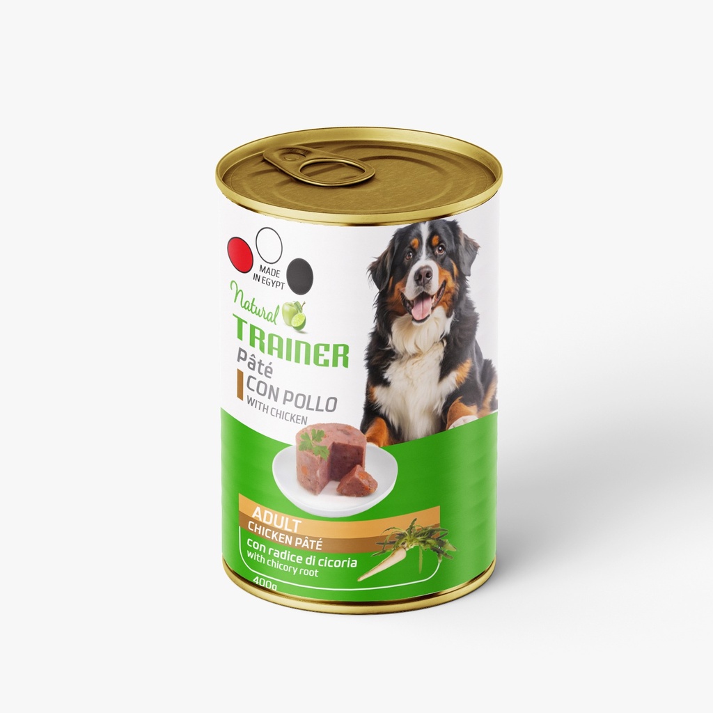 [2415] Wet Food Trainer dog  can food chicken 400 gm