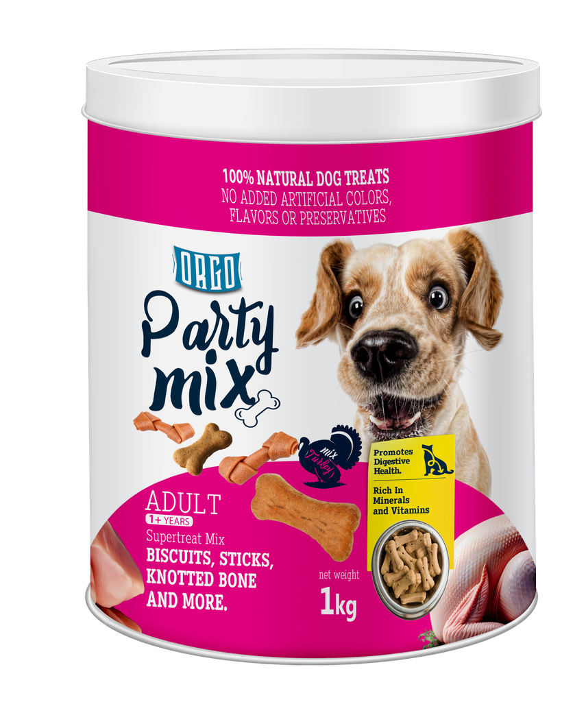 [2264] biscuits orgo DOG partly mix Turkey 1 kg