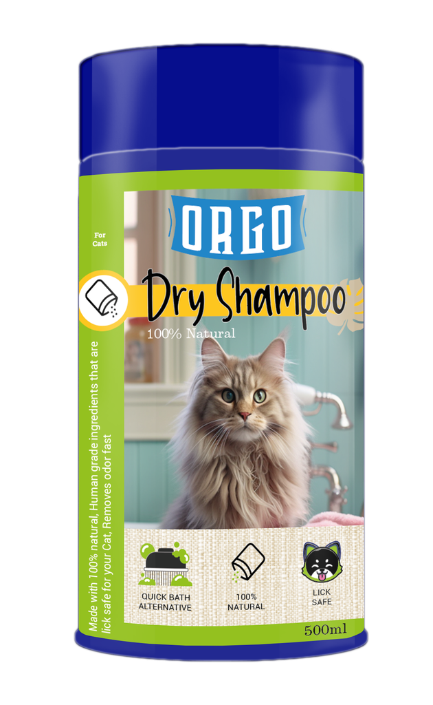 [2170] Orgo - Dry Shampoo - Adult Cat - 500 Ml