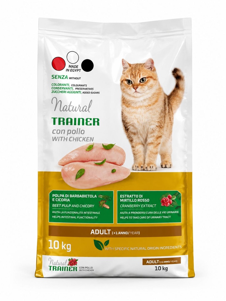 [2194] dry food Trainer cat  Adult Mix Gold 10 kg