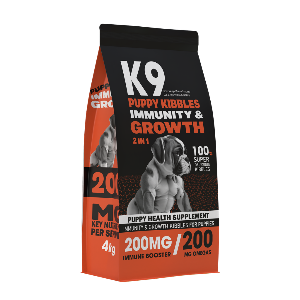 [2149] dry food k9 dog  Puppy Kibbles IMMUNTY & GROWTH 4 kg