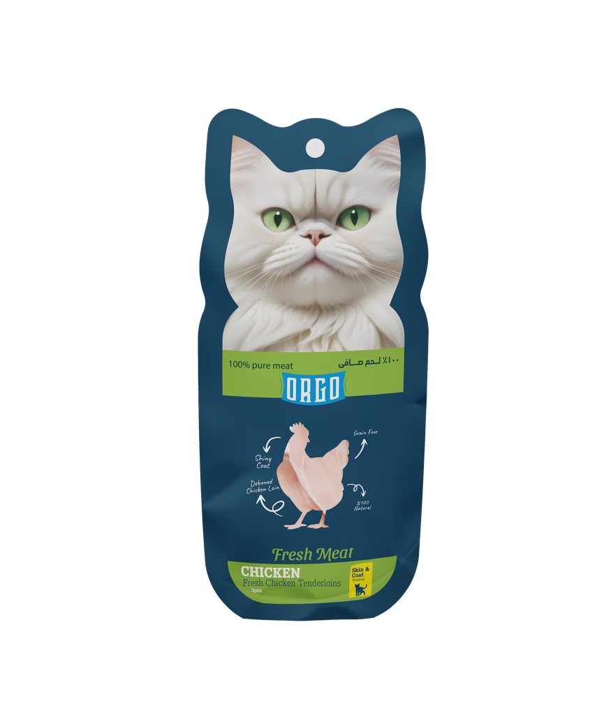 [2345] treats orgo DOG Freh Meat - Chicken - 3Pcs