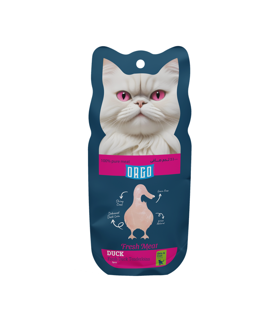[2346] treats orgo DOG Freh Meat - Duck - 3Pcs