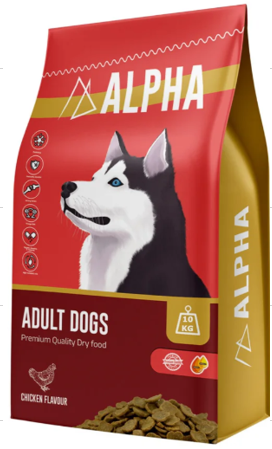 [8000005] Alpha - Dry Food - For Adult Dogs - 10 kg - Chicken
