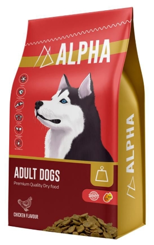 [8000006] Alpha - Dry Food - For Adult Dogs - 4 kg - Chicken