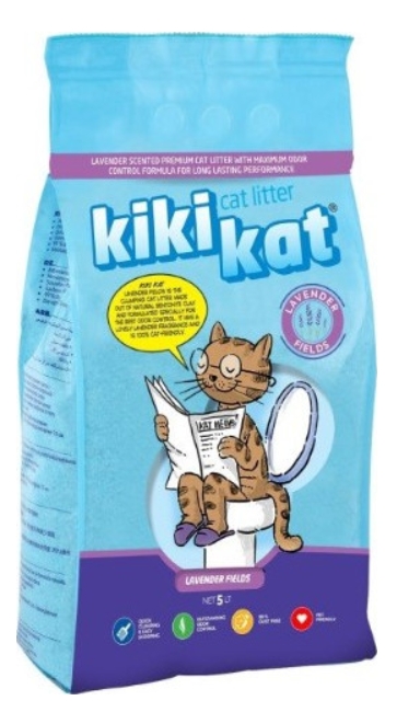 [8000067] KiKi Kat - Cat Litter - Lavender - 5 L