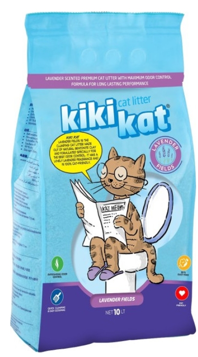 [8000109] KiKi Kat - Cat Litter - Lavender - 10 L