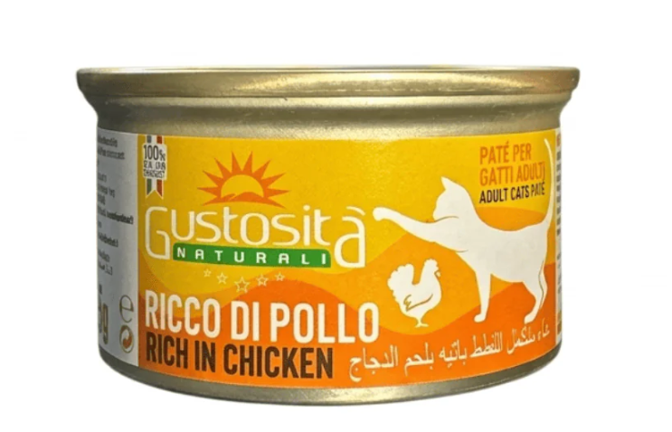 [8000126] Gustosita - Can 85 gm - For Adult Cats - Chicken