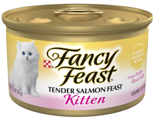 [8000130] Purina - Fancy Feast - Can 85 gm - For Kitten - Salmon