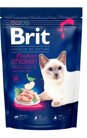 [8000143] Brit - Dry Food - For Cats - 1.5 kg - Sterilized - Chicken