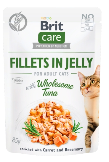 [8000152] Brit Care - Cats Food - Pouch 85 gm - Wholesome Tuna