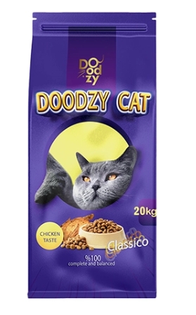 [8000247] Doodzy - Dry Food - For Adult Cats - 20 kg - Chicken