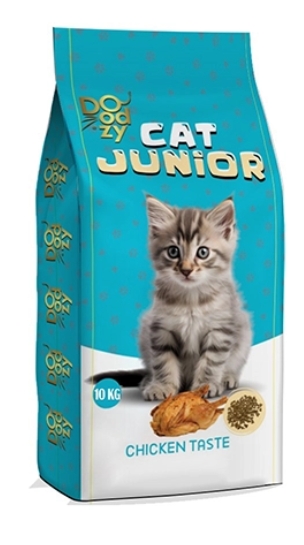 [8000253] Doodzy - Dry Food - For Junior Cats - 10 kg - Chicken