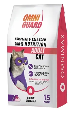 [8000283] Omni Guard - Dry Food - For Adult Cats - 15 kg