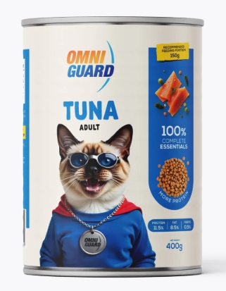 [8000288] Omini Guard - Can 400 gm - Adult Cats - Tuna
