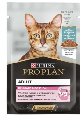 [8000307] Purina - Pro Plan - Cat Treat - Pouch 85 gm - Adult - Delicate