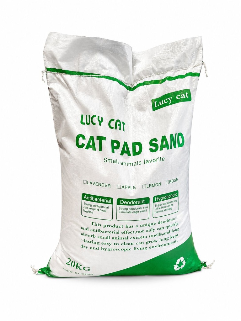 [8000354] Lucy Cat - Cat Litter - 20 Kg - Rose