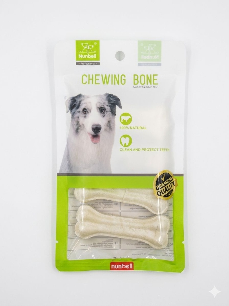 [GS-21] Nunbell - Chewing Bone - 4 Pcs - S