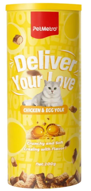[8000378] PetMetro - Clinder 200 gm - With Chicken & Egg
