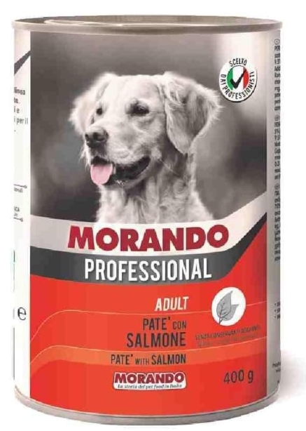[8000382] Morando - Can 400 gm - Adult Dogs - Salmon