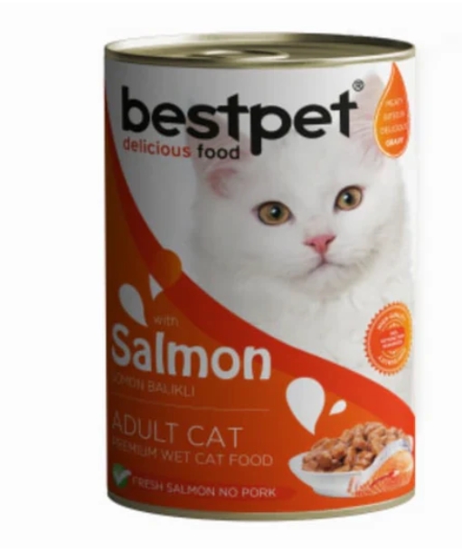 [8000390] Bestpet - Can 400 gm - Adult Cats - Salmon