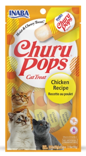 [8000427] Inaba - Churu Pops - Cat Treats - 60 gm - Chicken Recipe