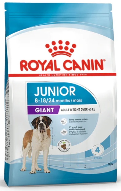 [8000433] Royal Canin - Dry Food - Giant Junior Dogs - 15 KG