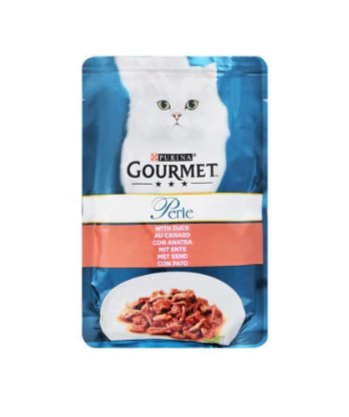 [100082357 a*] Purina - Gourmet - Perle - Pouch 85 gm - Duck stop..
