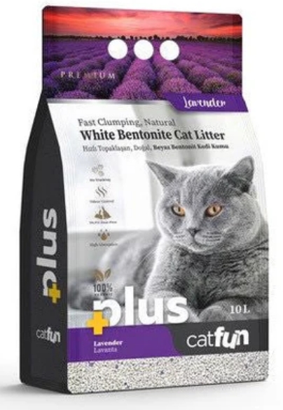 [8000469] Plus - Cat Fun - Cat Litter - 10 L - Lavender