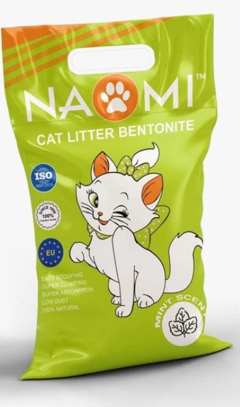 [8000477] Naomi - Cat Litter - Mint - 5 L