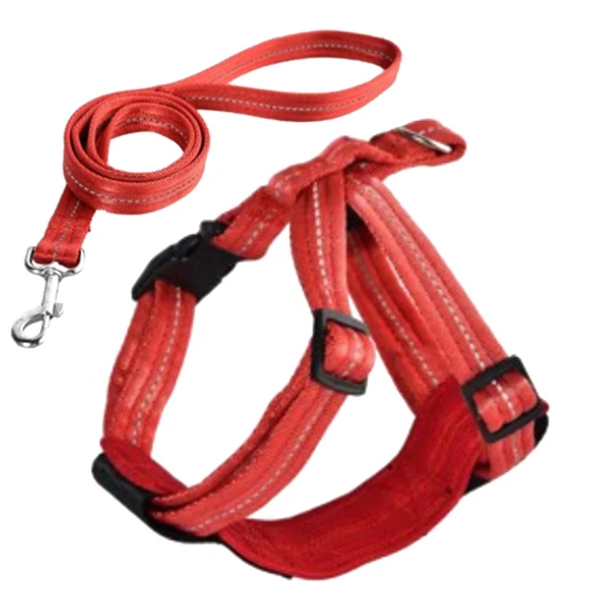 [YL117368-M] Naomi - Dog Harnees - Red - M