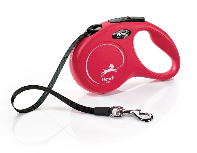 [8000610] Flexi - New Classic - S - 5M Tape 15 Kg - Red