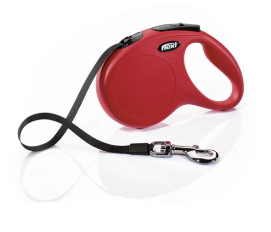 [8000614] Flexi - New Classic - M - 5M Tape 25 Kg - Red