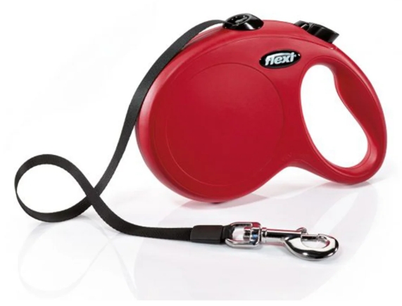 [8000617] Flexi - New Classic - L - 5M Tape 50 Kg - Red