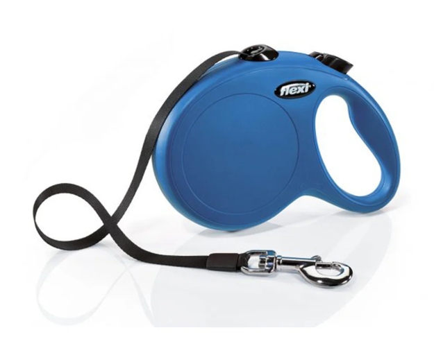 [8000619] Flexi - New Classic - L - 5M Tape 50 Kg - Blue