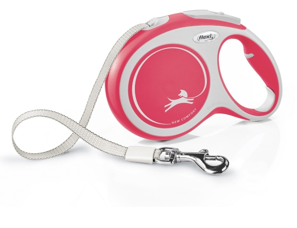 [8000636] Flexi - New Comfort - S - 5M Tape 15 Kg - Red