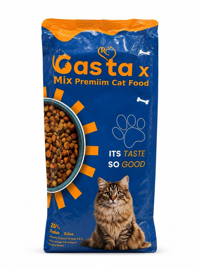 [8000654] castax - Dry Food - For Adult Cats - 1 kg - Protein 28%