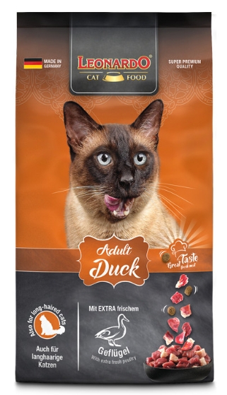 [8000681] Leonardo - Dry Food - Adult Cats - 1.8 Kg - Duck