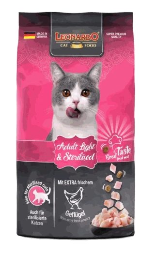 [8000685] Leonardo - Dry Food - Adult Cats - 1.8 Kg - Sterilised