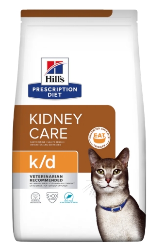 [8000699] Hill's - Dry Food - For Adult Cats - 1.5 kg - K/D - Kidney - Tuna