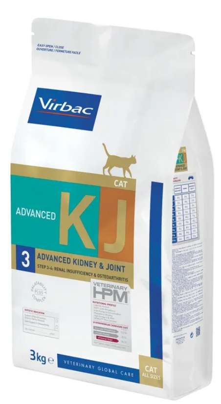 [8000706] Virbac - Dry Food - For Cats - 3 kg - Kidney & Joint